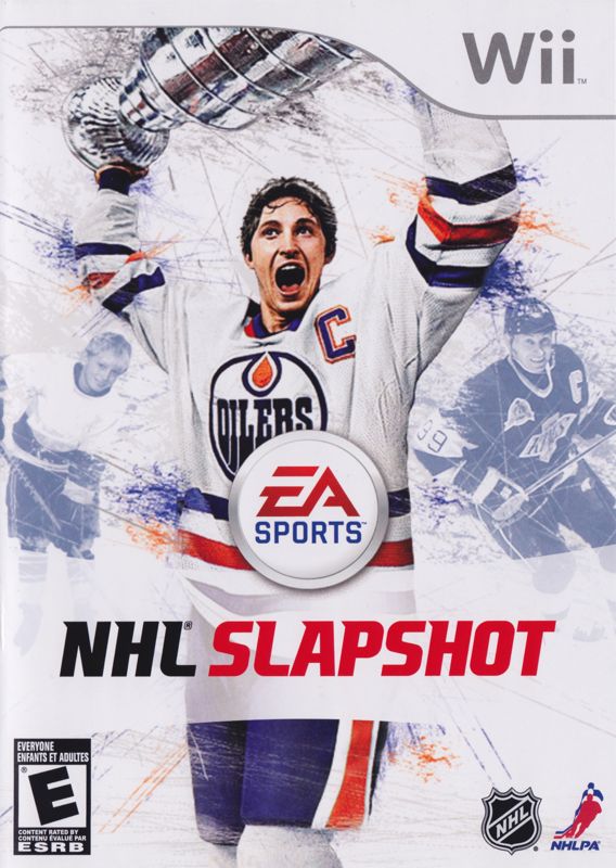 NHL Slapshot Hockey Stick box art for Wii